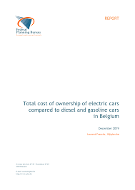 Jerémy wade et le monstre. Pdf Total Cost Of Ownership Of Electric Cars Compared To Diesel And Gasoline Cars In Belgium