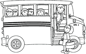 Sketsa Gambar Mewarnai Bus Sekolah Yang Mudah Untuk Anak Paud Dan Tk Terbaru Gambarcoloring