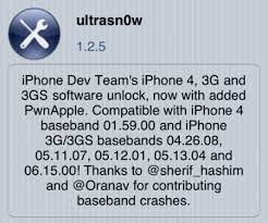Here you will find all available methods that can remove the sim lock from any iphone. Ultrasn0w 1 2 5 Llega Para Liberar 5 0 1 Por Software