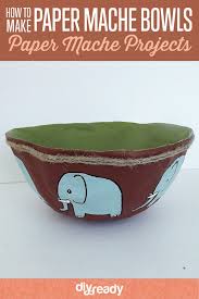 It can be whatever size you'd like, but glass is the easiest to clean. How To Make Paper Mache Bowl Diy Projects Craft Ideas How To S For Home Decor With Videos
