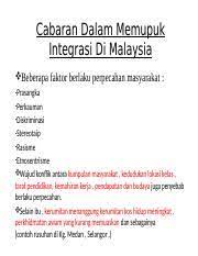 Masa depan keperluan air boleh merentasi. Hubungan Etnik Shiro Pptx Cabaran Dalam Memupuk Integrasi Di Malaysia Beberapa Faktor Berlaku Perpecahan Course Hero
