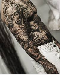 Black And Grey Realism Tattoo Artists Vancouver Black And Grey Realism Bodysuit By The Great Juncha Tattoos For Guys Greek Tattoos Full Sleeve Tattoos