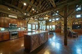 Open Concept Kitchen Pole Barn House Plans Barn House Plans Barn House