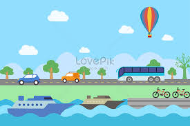 Bergetar tengok tangan anak berdarah budak terhiris jari. Pengangkutan Darat Dan Air Gambar Unduh Gratis Imej 400083350 Format Psd My Lovepik Com