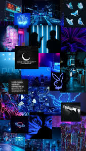•the biggest neon page in the. Dark Neon Aesthetic Blue Background Page 1 Line 17qq Com