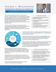 c suite & senior executive resume