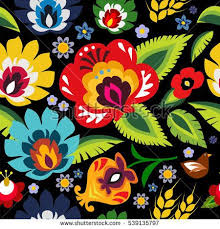 766 best floral tradisional free brush downloads from the brusheezy community. Traditional Polish Folk Floral Pattern Vector Art Background Black Card Color Colorful Culture Cu Floral Pattern Vector Polish Folk Art Floral Pattern