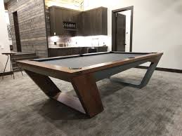 Fluid Lines And Visual Contours Create A Remarkably Uncomplicated Spirit And Aerodynamism In The Avettore Modern Pool Table Dining Room Pool Table Pool Table