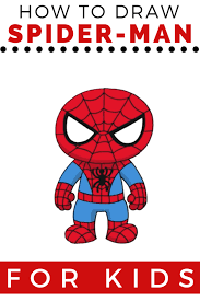 Click the image to enlarge. 10 Easy Video Spiderman Drawing Tutorials For Kids