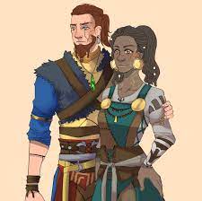 THE KJ — Doodle with adult! Atreus and Angrboda (with...