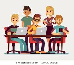 Business Colleagues Meeting At Conference Professional People Isolated Vector Teamwork Con Business Cartoons Illustration Character Design People Illustration
