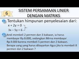 Maybe you would like to learn more about one of these? Manfaat Matriks Dalam Kehidupan Sehari Hari Literatur