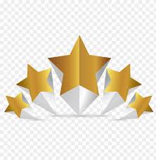 Free for personal use only. Illussion Gold Star Logo Transparent Background