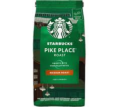 This type of roasting also doesn't allow you to realize what kind of coffee you're drinking: Starbucks Coffee Beans Pike Place Roast 200g