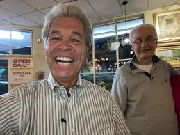 What a nice surprise to have Dick Knifing drop in