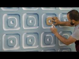 بقطعة كرتون اصنع أجمل ديكور ثري دي ورق حائط Youtube Paint Designs Spray Paint Design