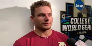 Watch it: FSU pitcher Drew Parrish talks College World Series