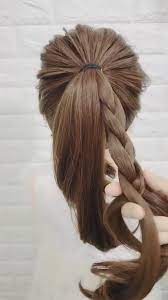 Beautiful Braided Bun Tutorial Beautiful Braided Tutorial New Hair Styles Hair Tutorial Long Hair Styles