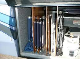 Eventually, the quality attributes fade and chaos takes over turning the rv basement storage areas into one created by a lazy college kid who is mad at this father for waking him up too early. Rv Basement Storage For Folding Chairs Using Plywood Dividers