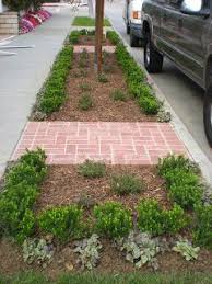 Kmb Design Sidewalk Garden After Sidewalk Landscaping Front Yard Landscaping Outdoor Gardens