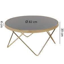 Wohnling Couchtisch O 82 Cm Schwarz Matt Gold Beistelltisch Metall Glas Tisch Mit Glasplatte Sie sind ein schmuckstück in jedem. wohnling couchtisch o 82 cm schwarz matt gold beistelltisch metall glas tisch mit glasplatte ablagetisch modern grosser wohnzimmertisch