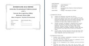 Maybe you would like to learn more about one of these? Rpp 1 Lembar Sejarah Peminatan Kelas 12 Sma Ma Semester 2 Antapedia Com