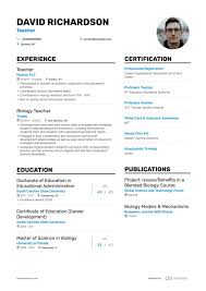 It is important that the resume should highlight the experience accordingly as the purpose of this particular resume is to land a desired job. Job Winning Teacher Resume Examples Samples Tips Enhancv