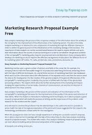 •the general sample was composed of 223 participants (168 male, 55 female; Marketing Research Proposal Example Free Essay Example