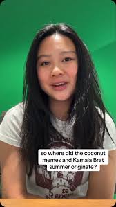 Welcome to the coconut era, Demo-brats., When President Joe Biden dropped  out of the 2024 race, endorsing Vice President Kamala Harris to go up  against former President Donald Trump, coconut emojis ...