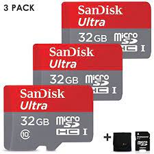 Jul 06, 2021 · as an upgrade to the standard sd card, sdhc (secure digital extended capacity) cards offer memory capacities between 4gb and 32gb. 3 Pack Sandisk 32gb Micro Sd Memory Card 96gb Total Uhs I Class 10 98mb S Memory Card Wallet Micro Sd Card Adapter Walmart Com Walmart Com