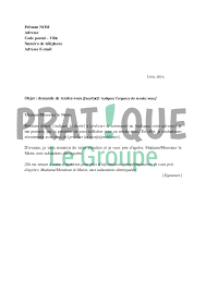 Les démarches relatives aux passeports, permis de conduire (sauf commission médicales), certificats d'immatriculation et cartes d'identité ne nécessitent plus de. Lettre De Demande De Rendez Vous Au Maire Pratique Fr