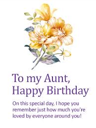 Happy Birthday Message For Aunt In Law You Are Loved Happy Birthday Card For Aunt Birthday Greeting Cards By Davia Happy Birthday Aunt Happy Birthday Wishes Aunt Birthday Wishes For Aunt