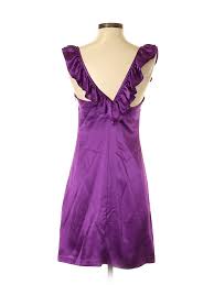 Details About Gianni Bini Women Purple Cocktail Dress 2