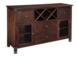 Collenburg Dark Brown Dining Room Server Ez Furniture Sales Leasing