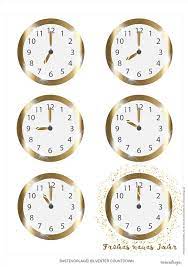 Die countdown uhr ist so zuverlässig, wie die uhr an ihrem rechner. Silvester Countdown Uhr Zum Ausdrucken Minidrops Basteln Silvester Silvester Uhr Silvester Deko Basteln