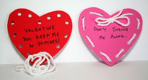 Fold the paper in half to make your card. Help Your Little One Make Their Own Stitching Card Valentines Mom Behind The Curtain
