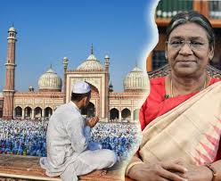 Eid message : राष्ट्रपति मुर्मू ने ...