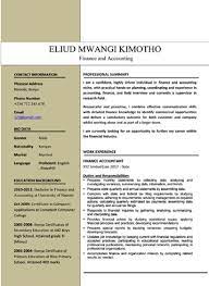 Applicants must at the time of application meet one of the following requirements: Sample Cv Format Kenya Sample Web L