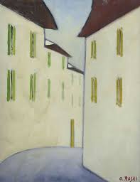 Ottone Rosai Case Bianche Italian Artist Painting Lessons Painting