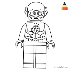Flash lego justice league coloring pages. Coloring Page For Kids How To Draw Lego Flash Lego Coloring Pages Lego Coloring Flash Coloring