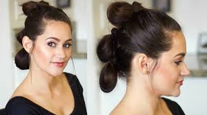 Star Wars Hair Tutorial Rey S Triple Buns The Force Awakens Star Wars Hair Rey Hair Star Wars Hair Tutorial