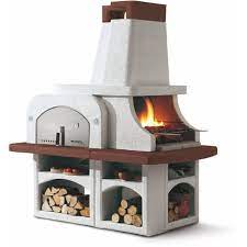 Devenez le roi de la pizza chez vous dans votre jardin grâce à la gamme vulcano de chez art et jardin d'élaboration française, les produits multifonctions. Grand Combine Four Barbecue Pierre Parenzo Palazzetti Pas Cher A Prix Auchan