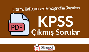 2010 kpss ortaöğretim çıkmış soruları ve çözümleri: Kpss Cikmis Sorular Kitabi Pdf Ogrenci Kozu