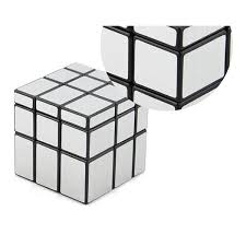 Shengshou 3x3x3 Mirror Speed Cube Black Silver Lightake Com
