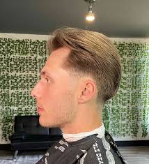 Low Taper Fades for Men with Straight Hair
