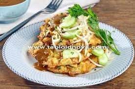 Tahu Telur Bumbu Petis Masakan Indonesia Masakan Resep Tahu