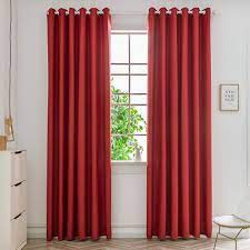 Maybe you would like to learn more about one of these? Modern Window Curtain For Home Living Room Bedroom Shading Drapes Color Red Size 46 Walmart Canada