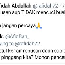 Buah pinggang memastikan anda kekal sihat dengan bertindak dengan menapis darah di dalam badan kita. Air Rebusan Daun Sup Tidak Mencuci Buah Pinggang