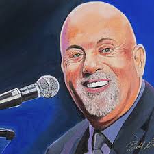 Billy Joel Painting by Bill Dunkley
