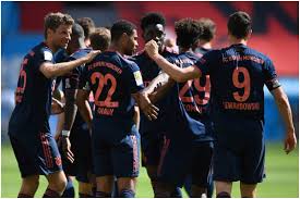 Бавария / fc bayern münchen. Bayern Munich Continue March To Bundesliga 2019 20 Title With 4 2 Win Over Bayer Leverkusen